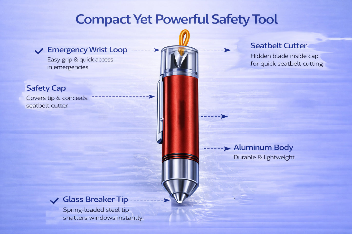Life saver Car Emergency Window Breaker